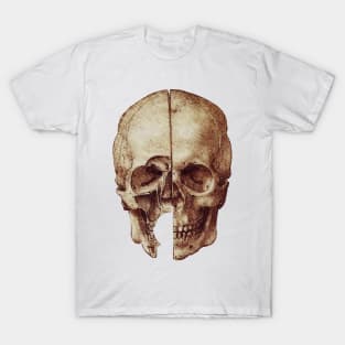 Da Vinci's skull T-Shirt